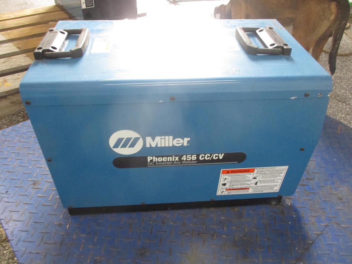 Used MILLER PHOENIX 456 CC/CV DC INVERTER ARC WELDER