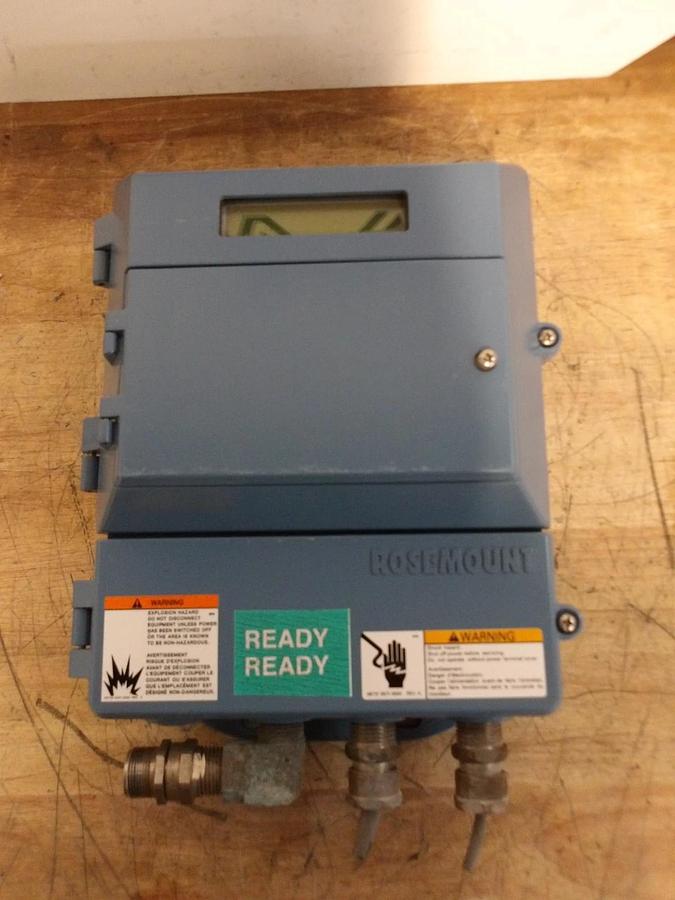 Used ROSEMOUNT 8712 HR12NAM4_F0227 TRANSMITTER CONTROLLER, #115927G USED