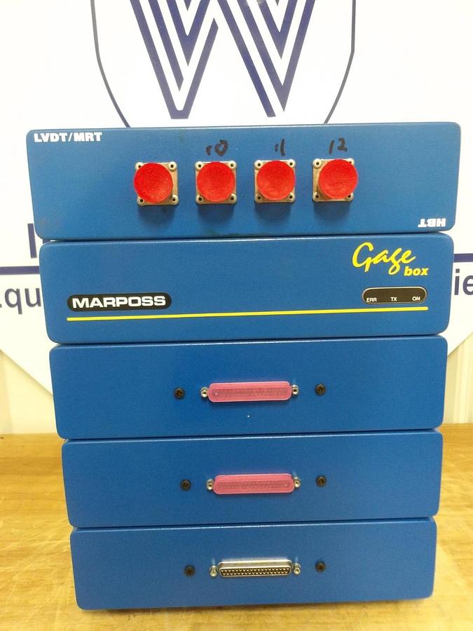 Used MARPOSS 866KABCDHO ACQUISITION SYSTEM GAGE BOX, #415930G USED