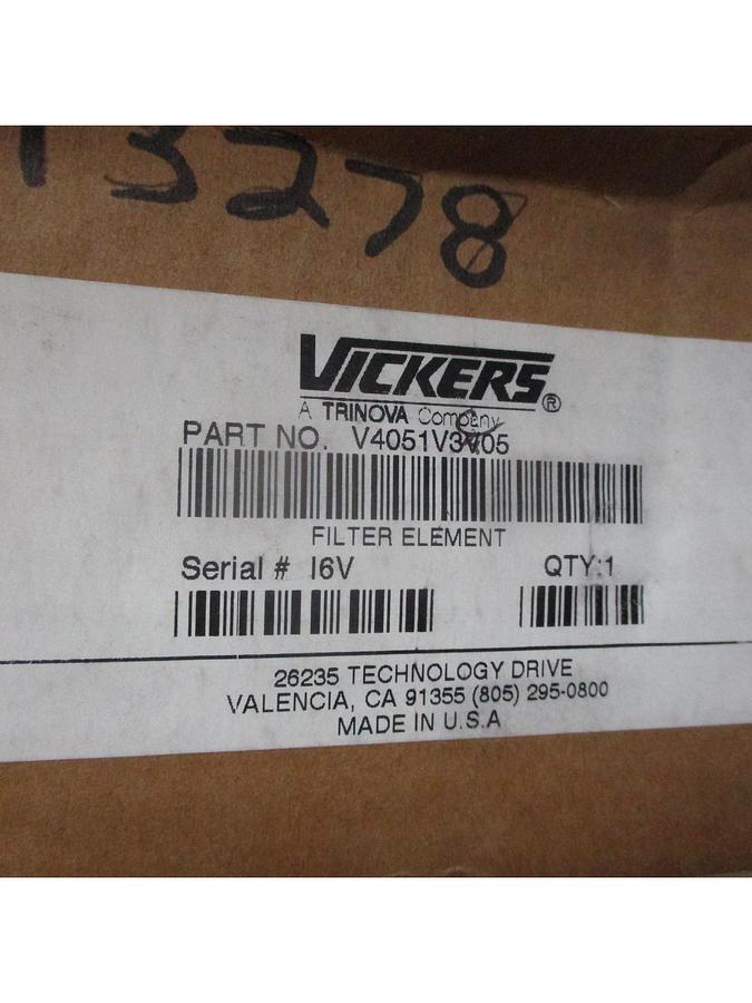 VICKERS V4051V3V05 HYDRAULIC FILTER (LOT OF 2)