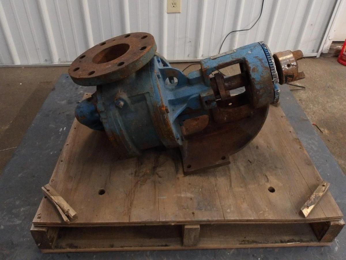 Used VIKING 4" POSITIVE DISPLACEMENT PUMP LQ124A, #861009G USED