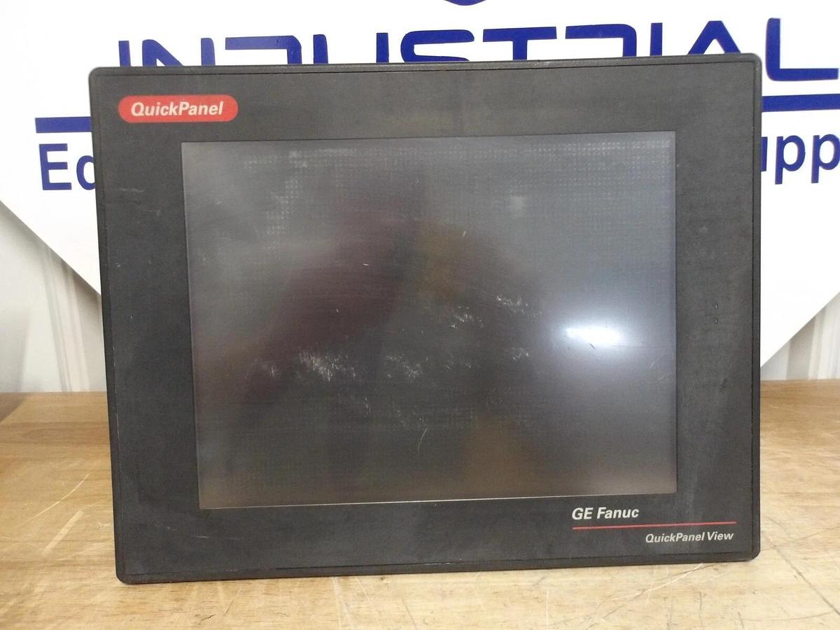 Used GE FANUC IC754VSF 12CTD-CB QUICK PANELVIEW ES1222R, #421239G PARTS ONLY