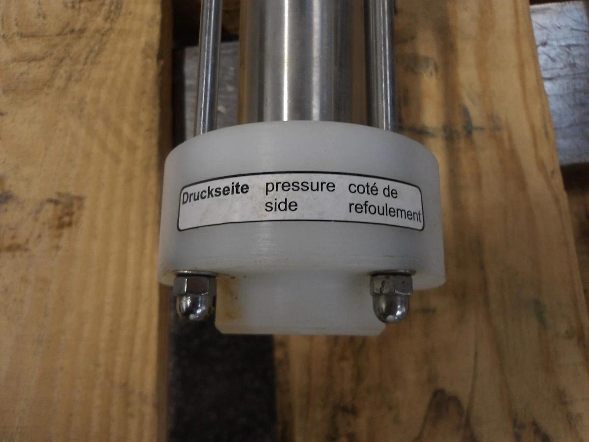 Used SEEPEX 1" X 1/2" PUMP W/ 0.50 HP MOTOR, #108138G NEW