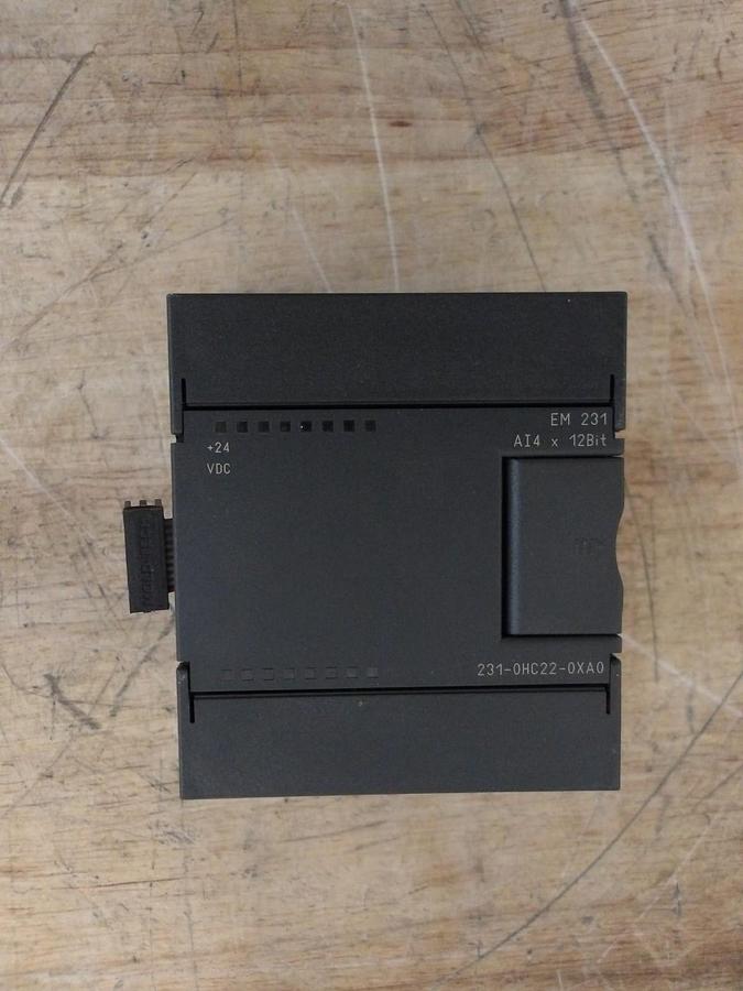 Used SIEMENS IP6ES7-231-OHC22-OXAO INPUT ANALOG MODULE, #521121G NEW
