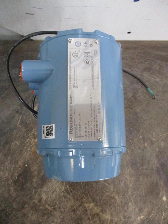 Used ROSEMOUNT 8732E FLOW METER TRANSMITTER, #36943J NEW