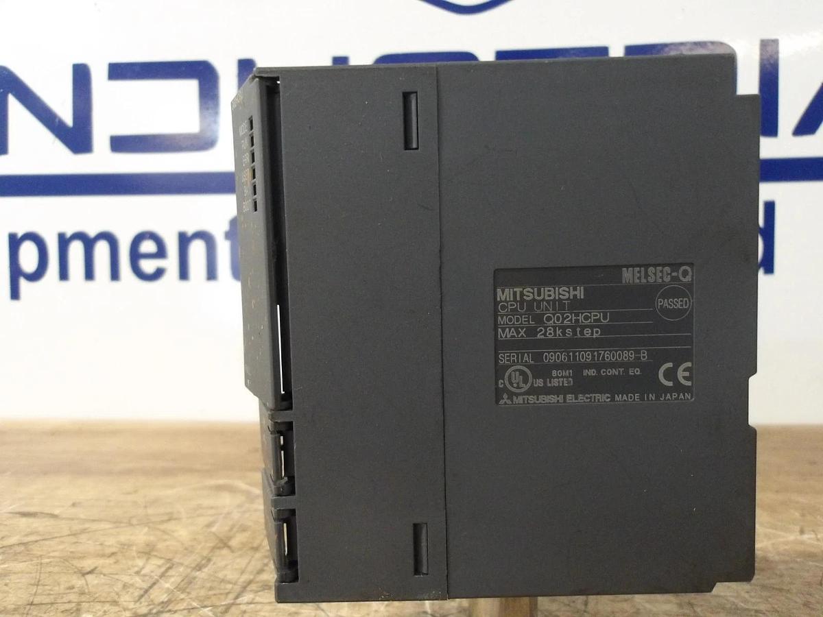 Used MITSUBISHI Q02HCPU CPU UNIT, #16214G USED
