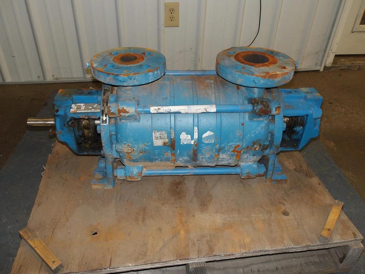 Used GOULDS 2-1/2" X 1-1/2" MULTISTAGE PUMP 3355, 94.0 GPM, #811317G USED