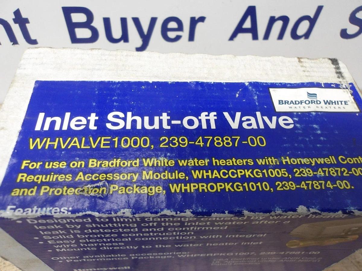 HONEYWELL 3/4" X 1" INLET SHUT-OFF VALVE, #426211G NIB