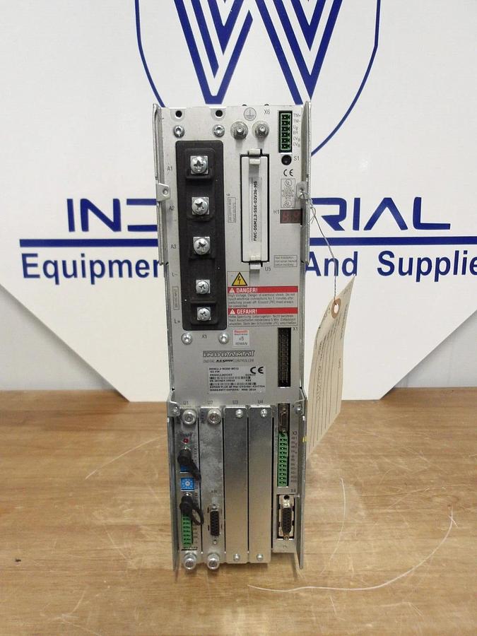 Used REXROTH INDRAMAT DDS02.2-W200-BE32-01-FW SERVO DRIVE CONTROLLER, #218310G NEW