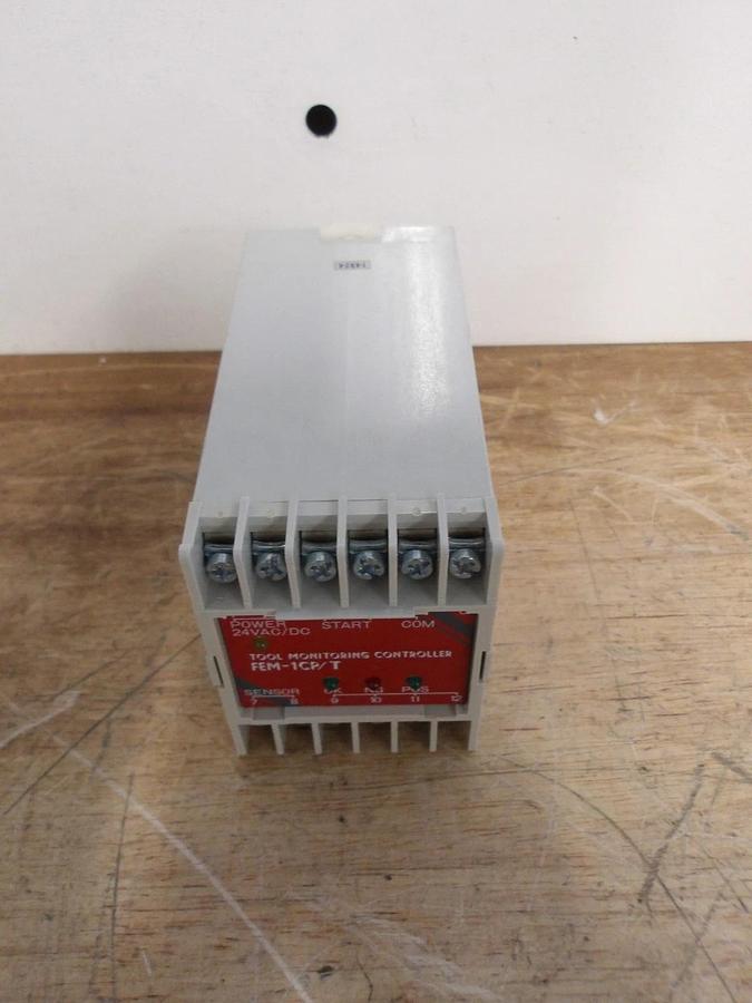 FAREAST FEM-1CP TOOL MONITORING CONTROLLER 24 V AC, #523154G NIB