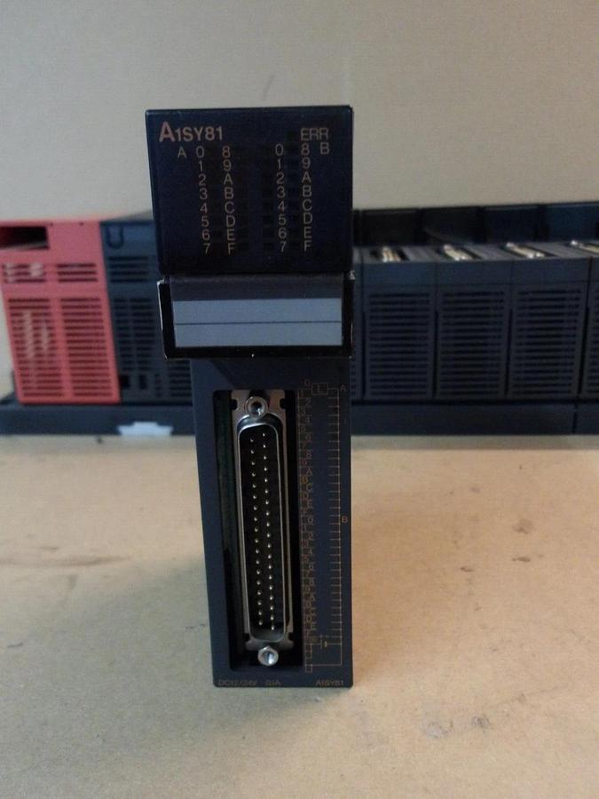 Used MITSUBISHI CPU A2SHCPU POWER SUPPLY, 7 CARDS, #44330G USED