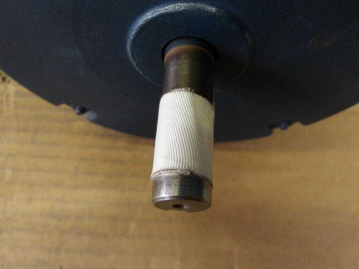 Used LEESON 1 HP MOTOR, FR C56, 3450/2850 RPM, 208/230-460 V, #114840G NEW