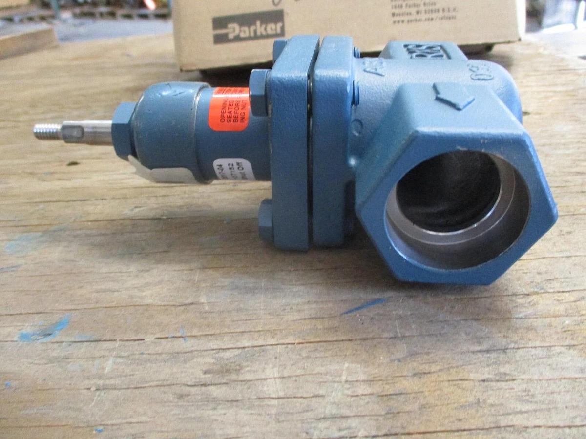 PARKER RS 1" HAND SHUT-OFF EXPANSION VALVE, #819215J NIB