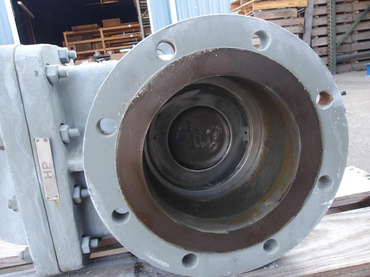 Used POYAM 8" STEEL GATE VALVE, #813830G NEW