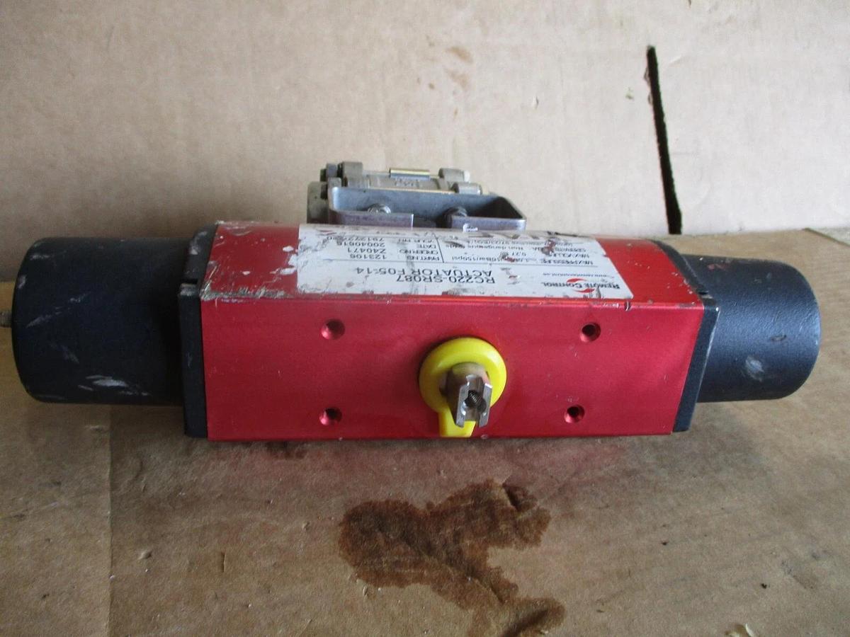 Used NAF 1" STAINLESS BALL VALVE W/ ACTUATOR, #9111130J NEW