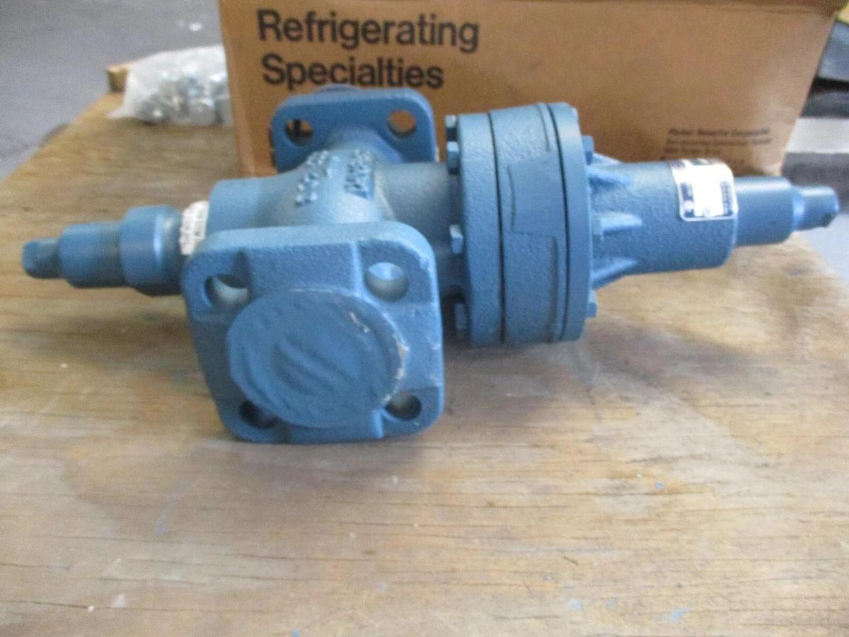 PARKER A406 REFRIGERATION INLET PRESSURE REGULATOR, #819226J NIB