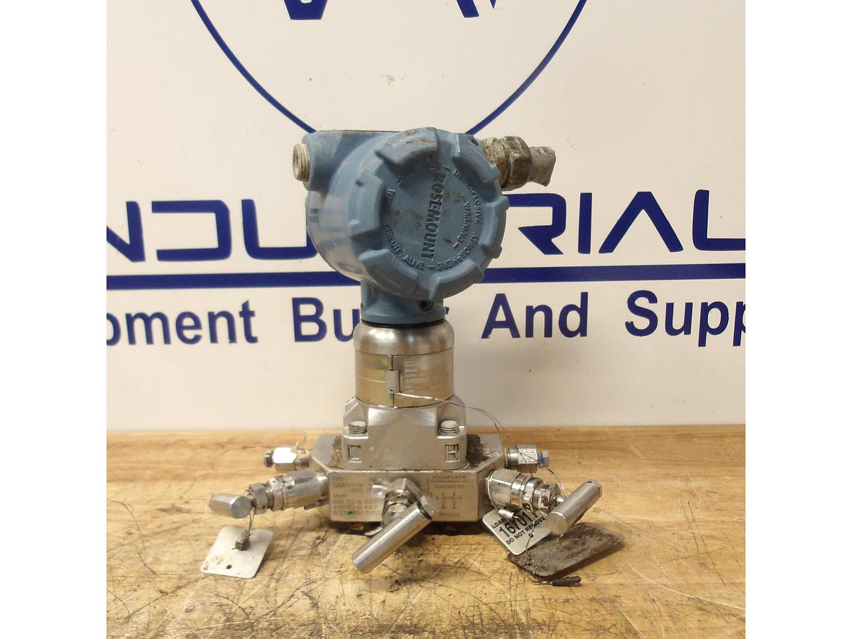 Used ROSEMOUNT 3051 PRESSURE TRANSMITTER