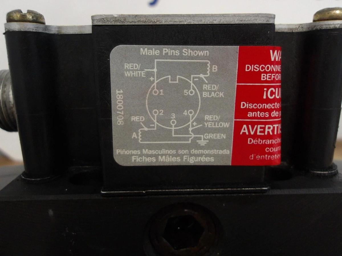 Used PARKER D3W4CNYC56 HYDRAULIC SOLENOID VALVE, #691046G REMANUFACTURED