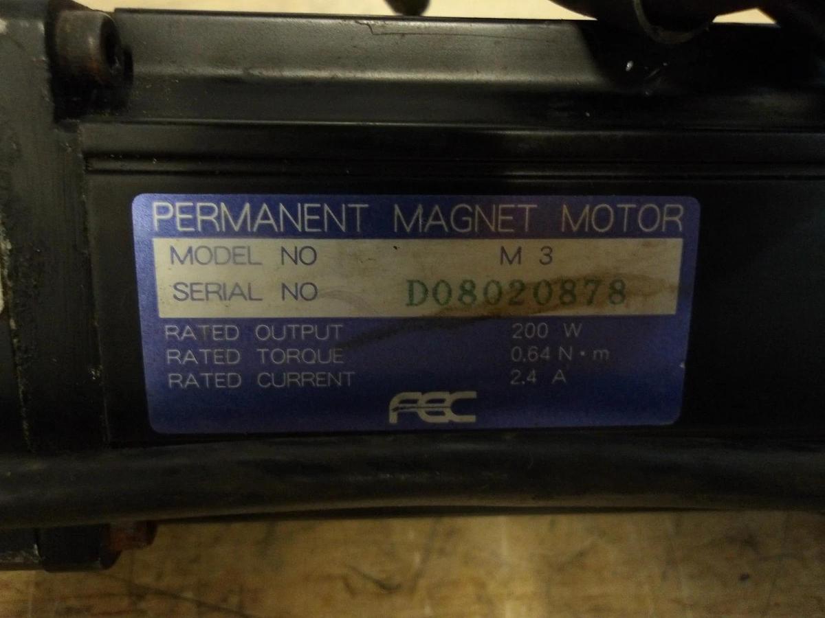 Used FEC M3 NUTRUNNER & MOTOR 1/2", #922147G USED