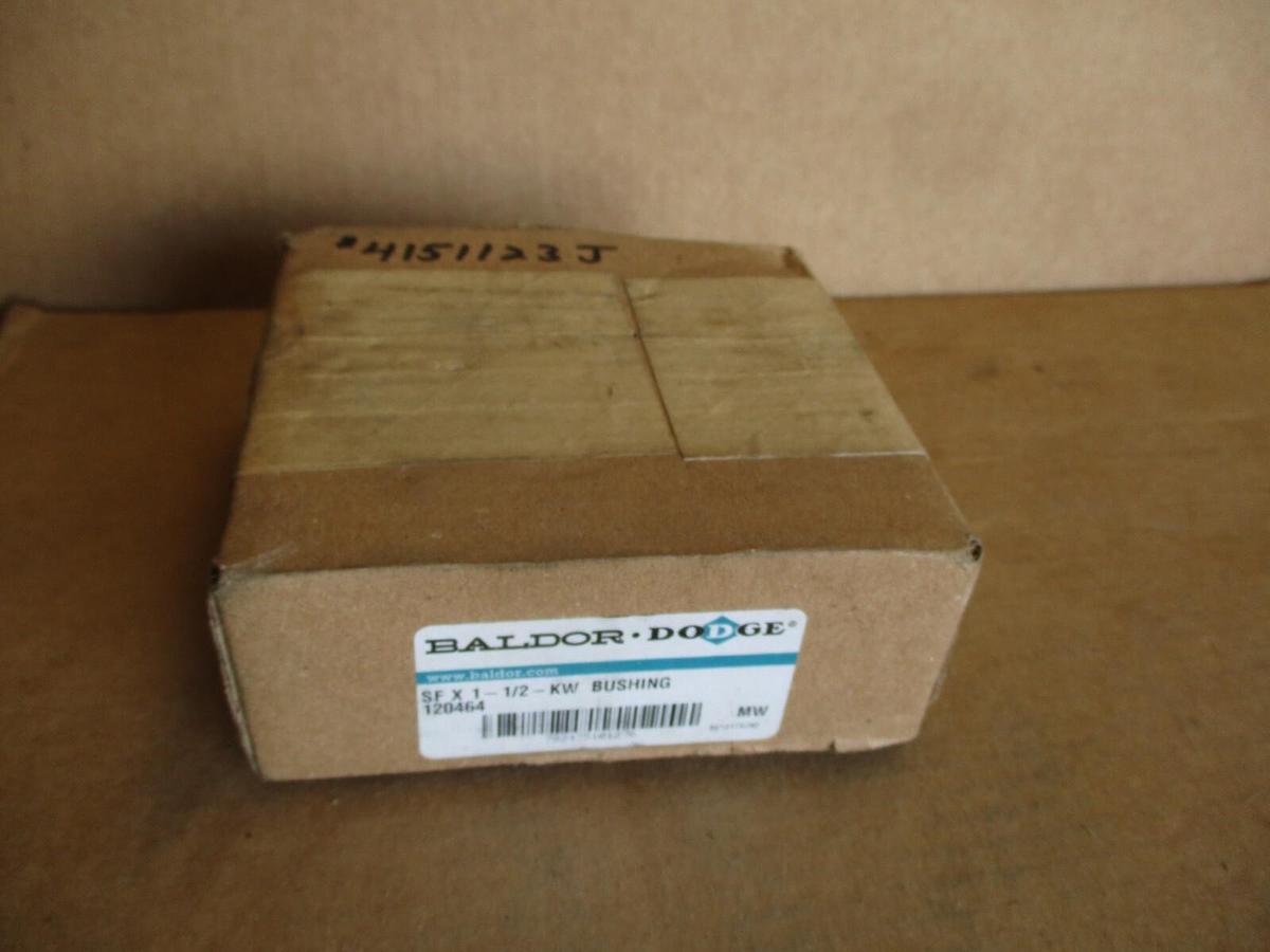 BALDOR - DODGE 120464 BUSHING SFX1-1/2-KW, #4151123J NIB