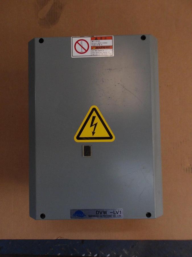 Used DAE YOUNG DVW-LV1 ULTRASONIC WELDER POWER SUPPLY 220 V, 250 A, #66746G USED