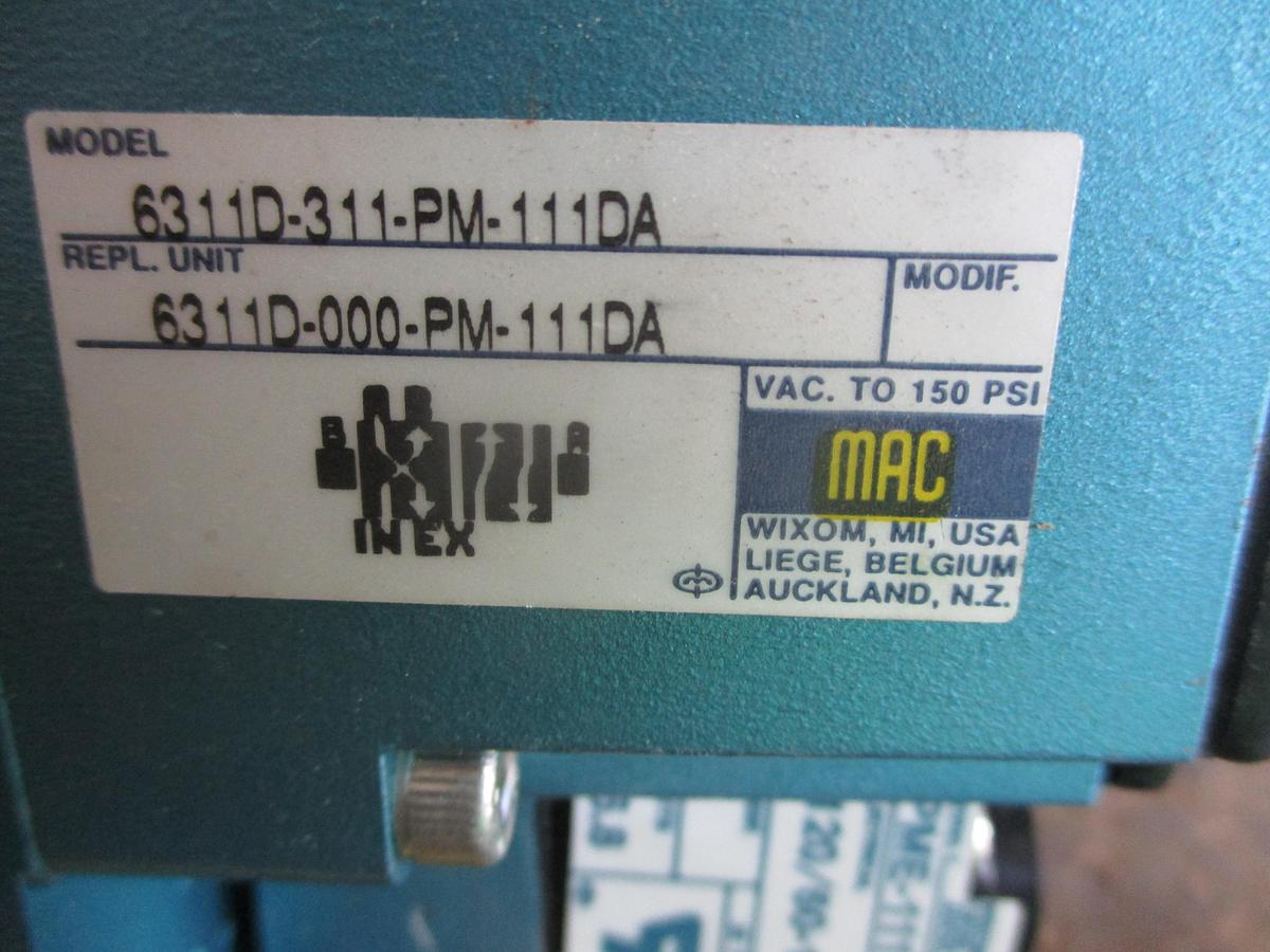 MAC 6311D-311-PM-111DA SOLENOID VALVE