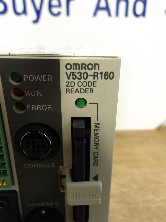 OMRON D2 CODE READER V530-R160EP, 24 V, #218205G NIB