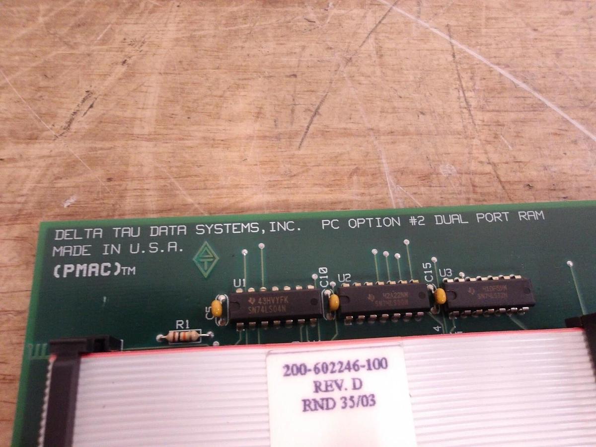 Used DELTA 602240-101 TAU DUAL PORT CIRCUIT BOARD, #5151007G NEW