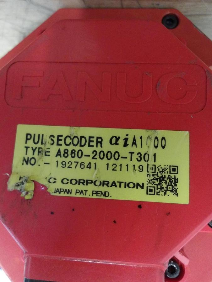 Used FANUC A06B-023B-B400 AC SERVO MOTOR, 3000 RPM, #6161251G NEW