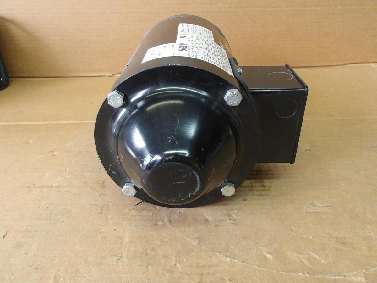 Used GL&V 1 HP MAXGUARD MOTOR, FR 56C, 1750/3505 RPM, 460-230 V, #11141006G NEW