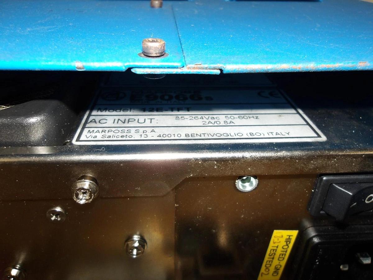 Used MARPOSS 866GCCADD0 INDUSTRIAL COMPUTER 12", #313955G USED