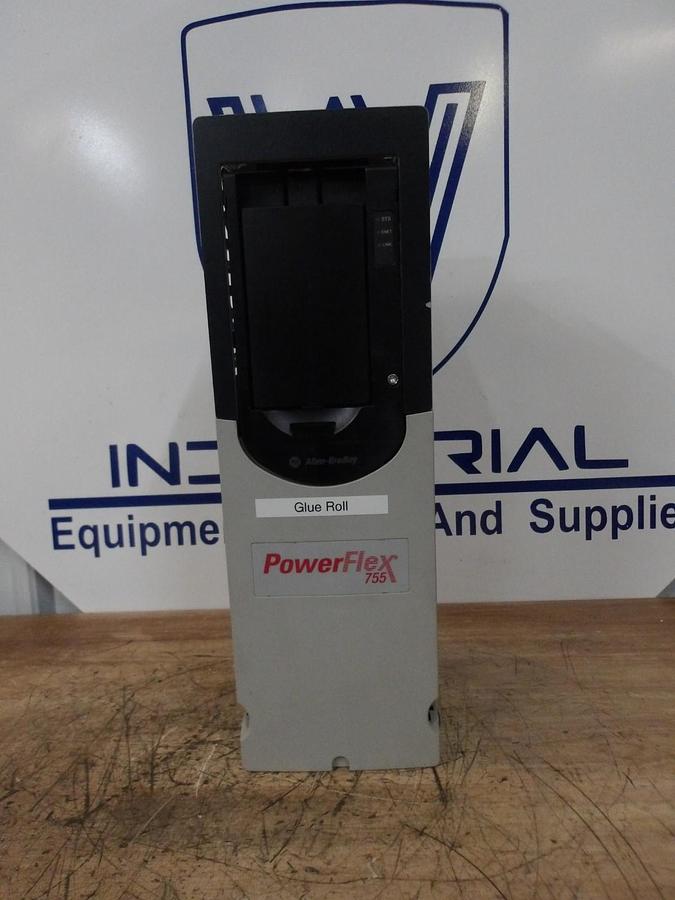 Used ALLEN BRADLEY 15/10 HP POWERFLEX 755 CONTROLLER 20G11N D 022 AA0NNNNN, #32851G