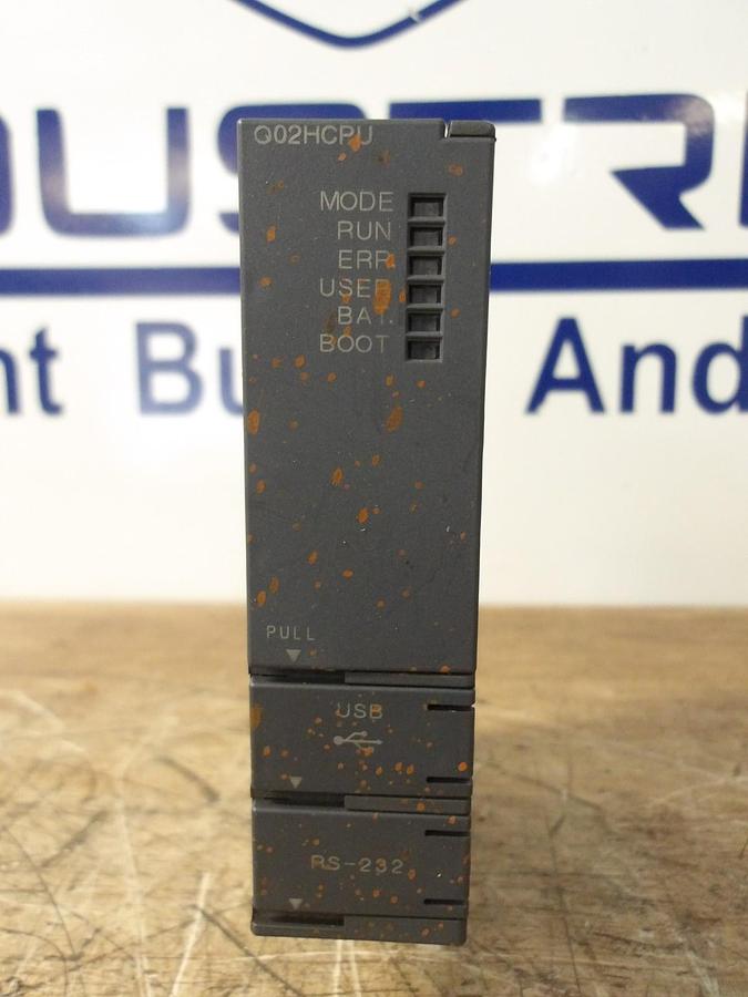 Used MITSUBISHI Q02HCPU CPU UNIT, #16214G USED