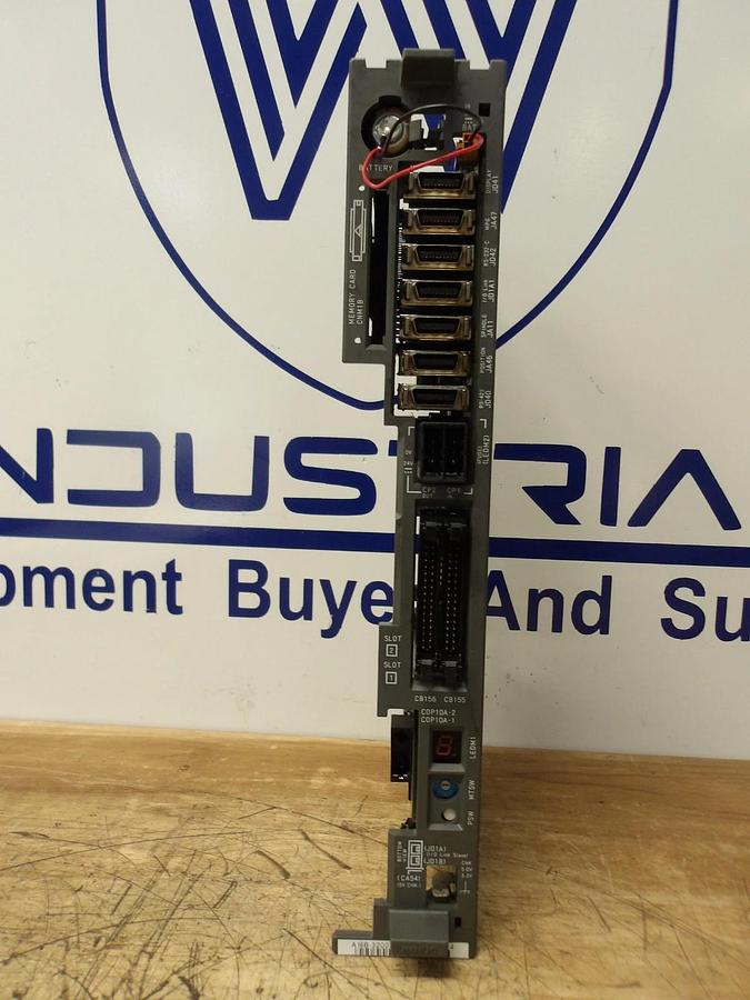 Used FANUC A16B-3200-0260/12C CPU MODULE, #18237G USED