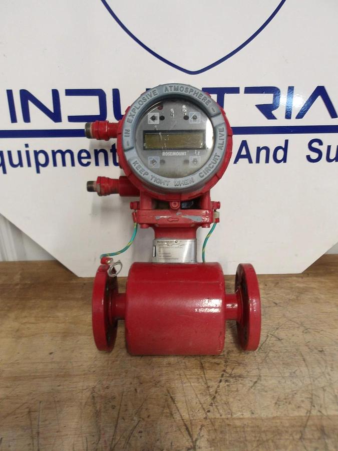 Used ROSEMOUNT 870SAA010C1M0N5B3 MAGNETIC FLOW TUBE 3/4", #1141146G USED