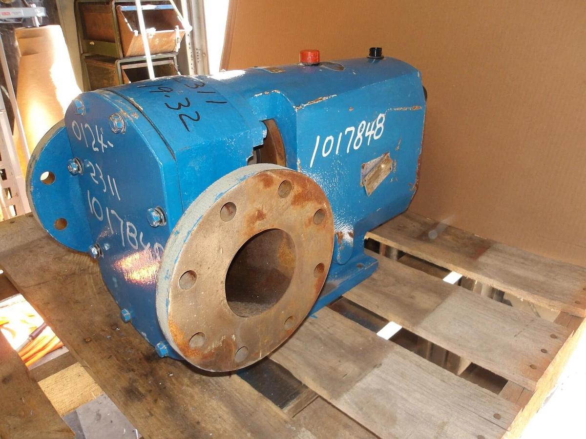Used ALFA LAVAL DRI757168 POSITIVE DISPLACEMENT PUMP 4", #107251G REMANUFACTURED
