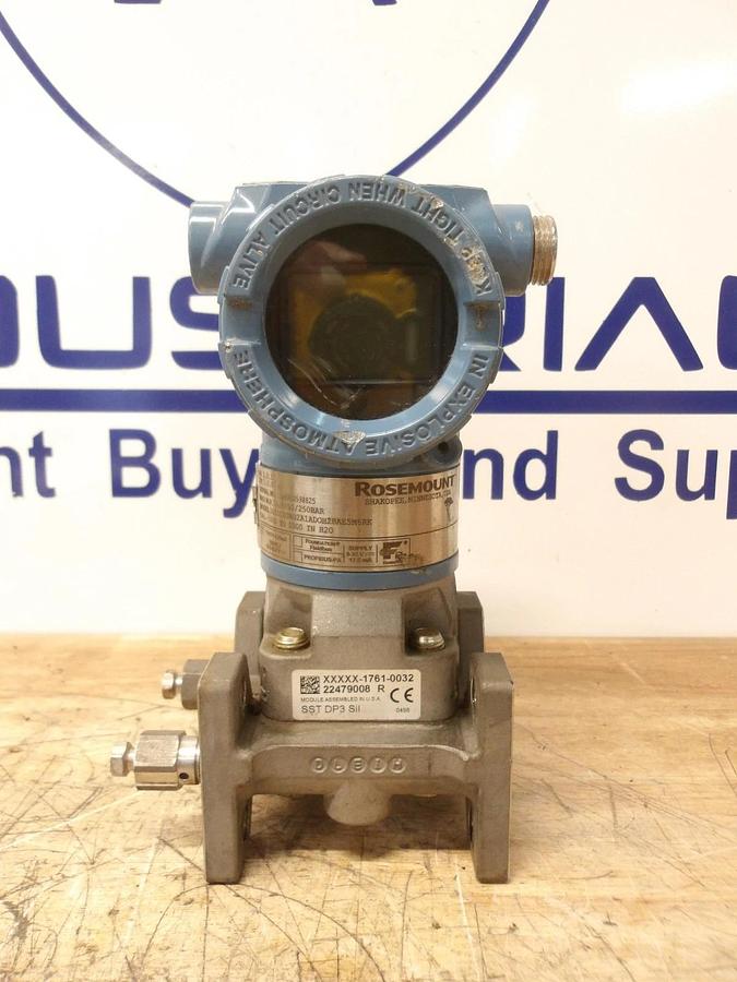 Used ROSEMOUNT 3051 PRESSURE TRANSMITTER, #430846G USED