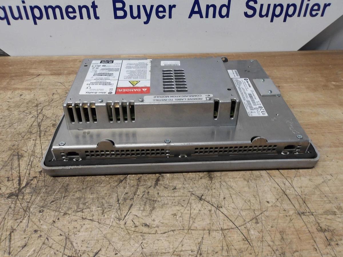 Used ALLEN BRADLEY 2711P-RDT10C PANELVIEW PLUS 1000, #56833G USED