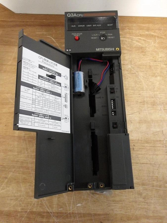 MITSUBISHI Q3ACPU MELSEC CPU MODULE, #310235G NIB