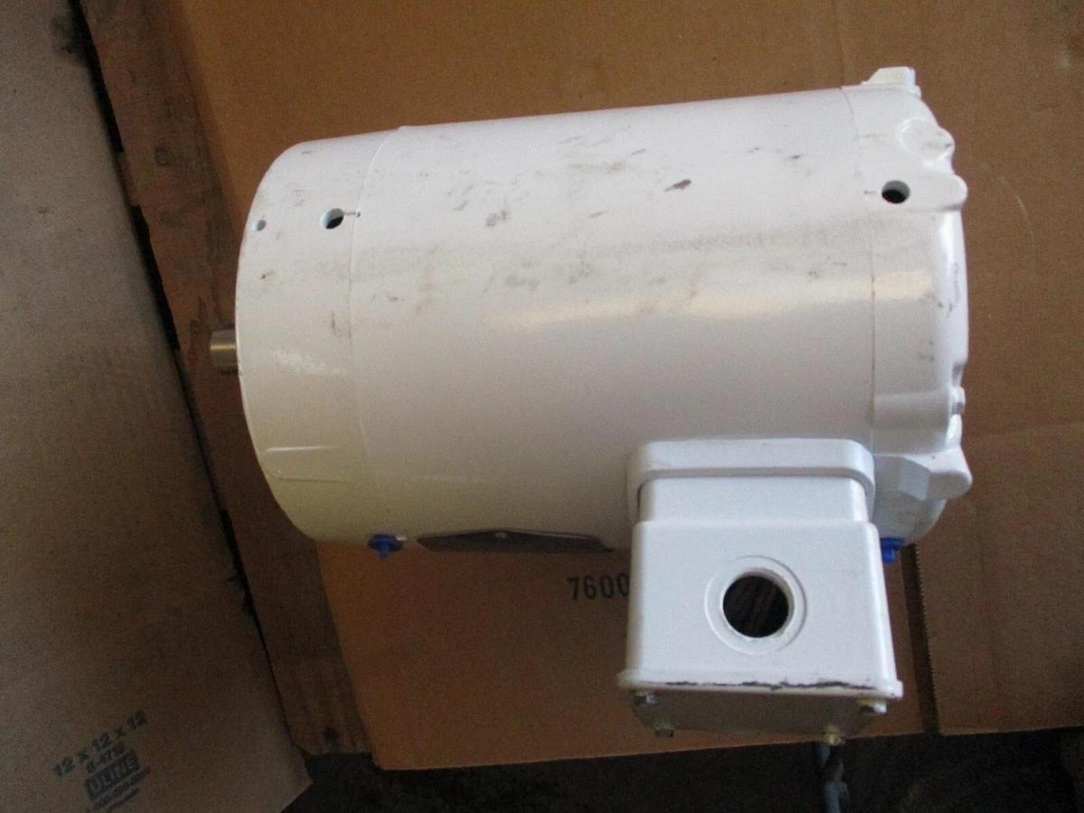 Used BALDOR-RELIANCE 1 HP WASHDOWN MOTOR, #610204J NEW