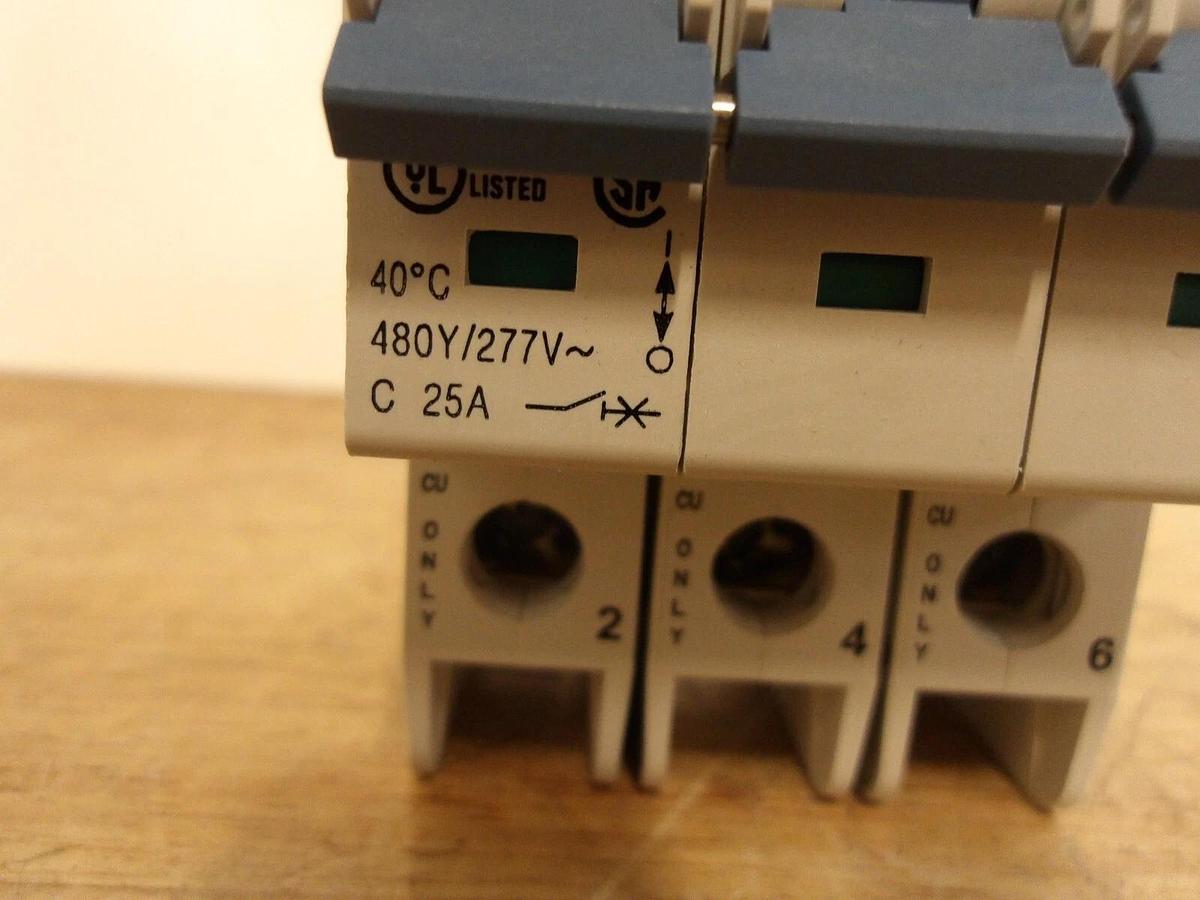 ALLEN BRADLEY 1489-A3C250 INDUSTRIAL CIRCUIT BREAKER 25 AMP, 3 P, #417137G NIB