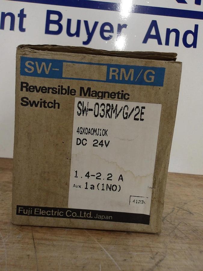 FUJI SC-03/G REVERSIBLE MAGNETIC SWITCH, #521218G NIB