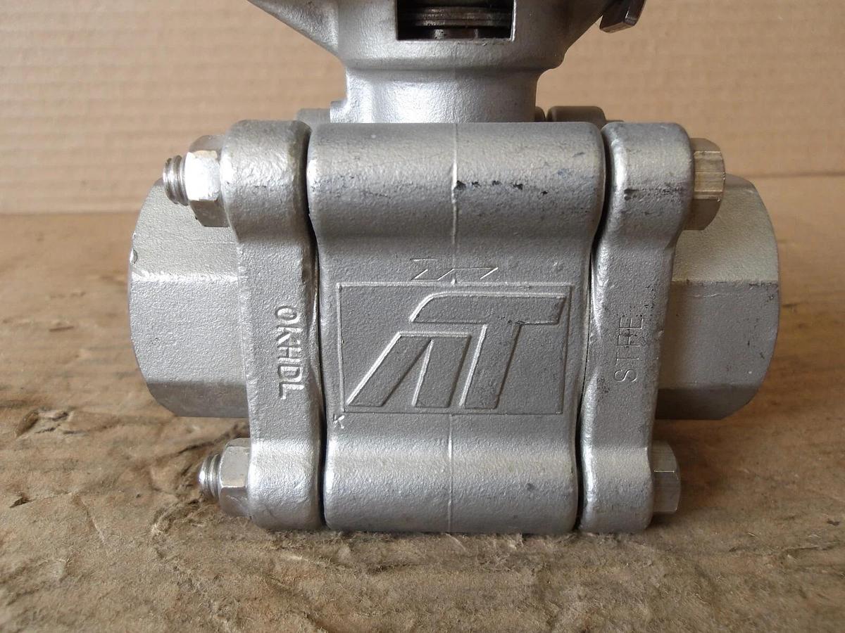 Used AT 800 S/S SPLIT BALL VALVE, #813750G NEW