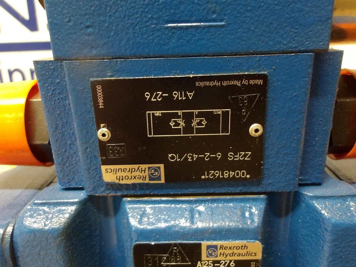 Used REXROTH 4WE-6-D62/EG24N9K4-CSA DIRECTIONAL VALVE
