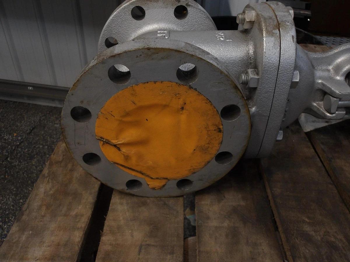 Used KITZ 3" DUCTILE IRON GATE VALVE 10K-80/FC, #714938G NEW