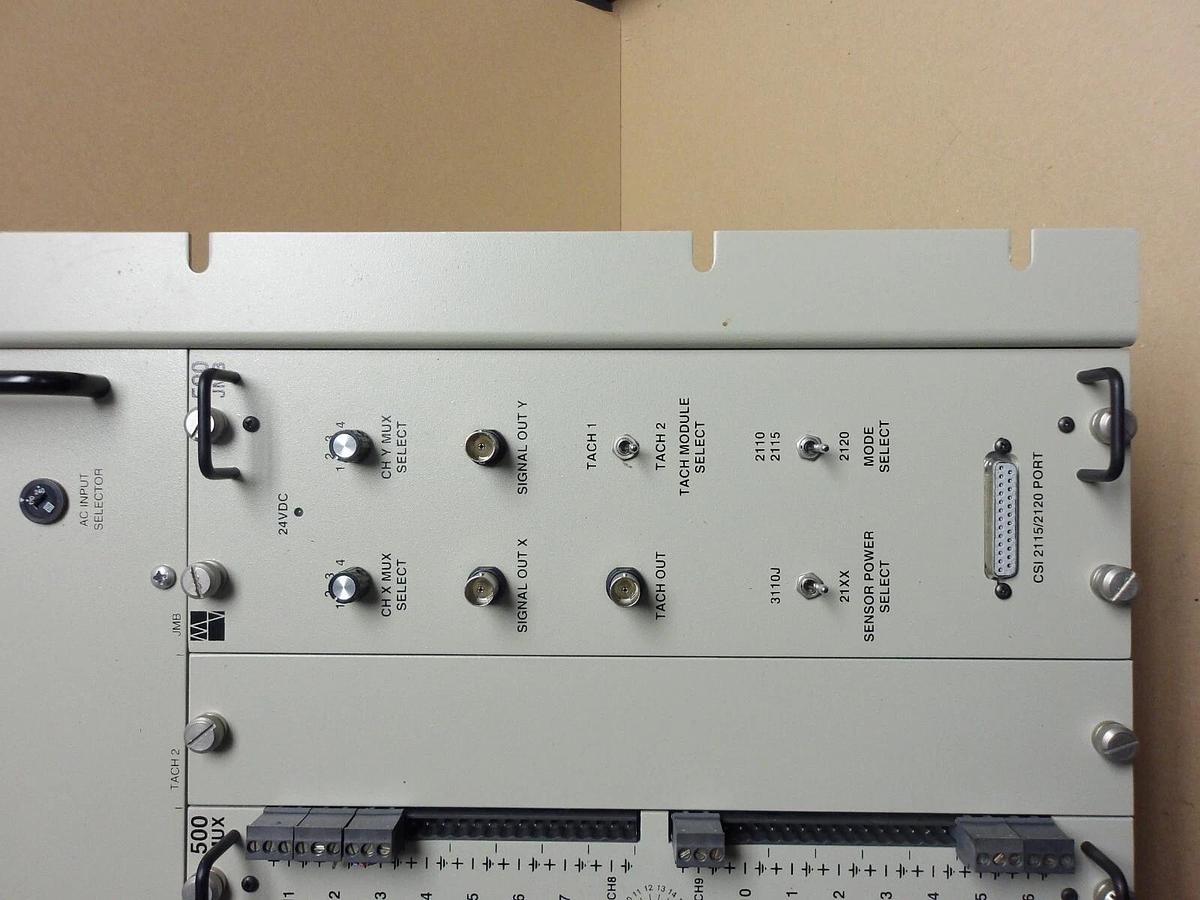 Used CSI MACHINE VIEW 3110J BACK+CARDS, #4251015G USED