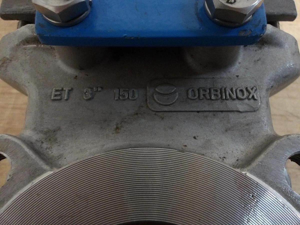 Used ACT 3" S/S KNIFE GATE VALVE 20-3636 RE, #317903G NEW