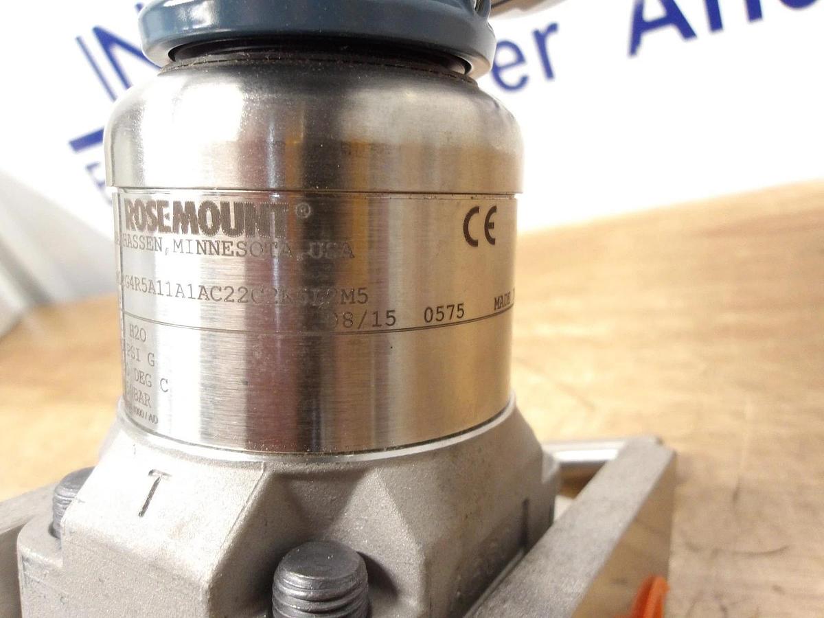Used ROSEMOUNT 3051 PRESSURE TRANSMITTER, #11261050G NEW