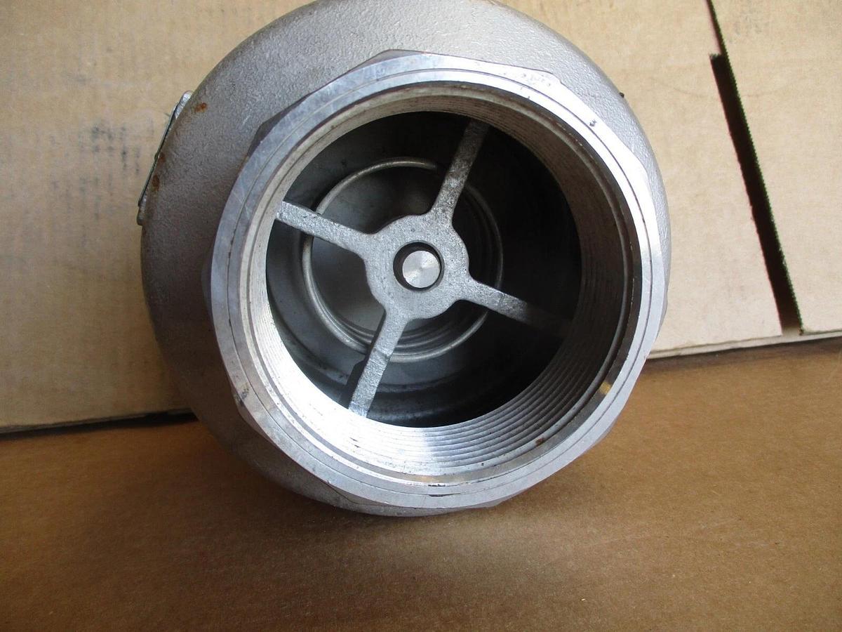 Used TLV STAINLESS 3" CHECK VALVE, #423225J NEW