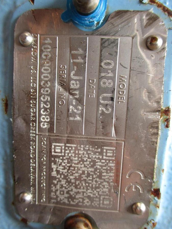 Used SPX 018U2 PUMP, #49352J PARTS ONLY